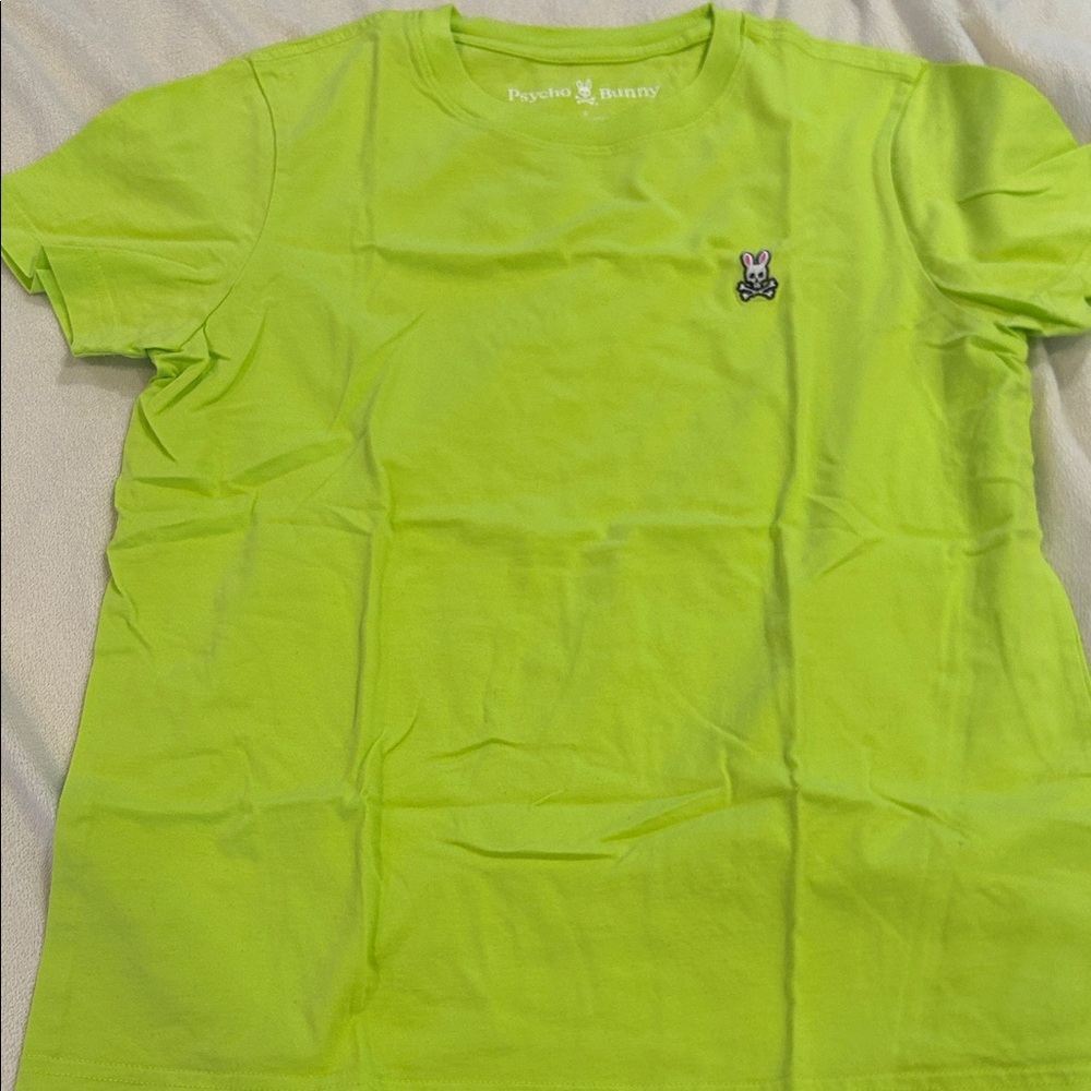 Psycho Bunny Neon Green Shirt (Adult)